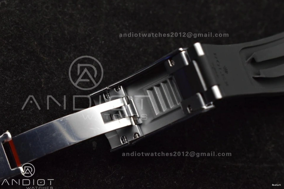 A23J ZF Strap (Gain Black on Best Sky-Dweller SS 336239 Edition Dial Weight) Oysterflex 1:1 0404